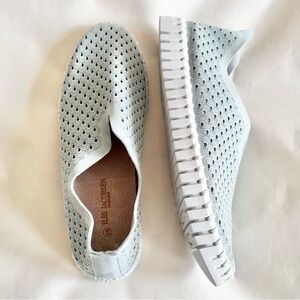 Ilse Jacobsen Tulip 139 Ash Blue Women's Size 38 7.5 Slip On Shoes Comfort